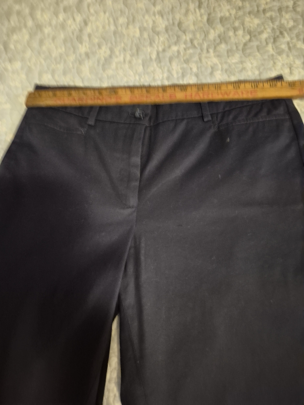 Talbots Black Perfect Skimmer Capris - Picture 6 of 8